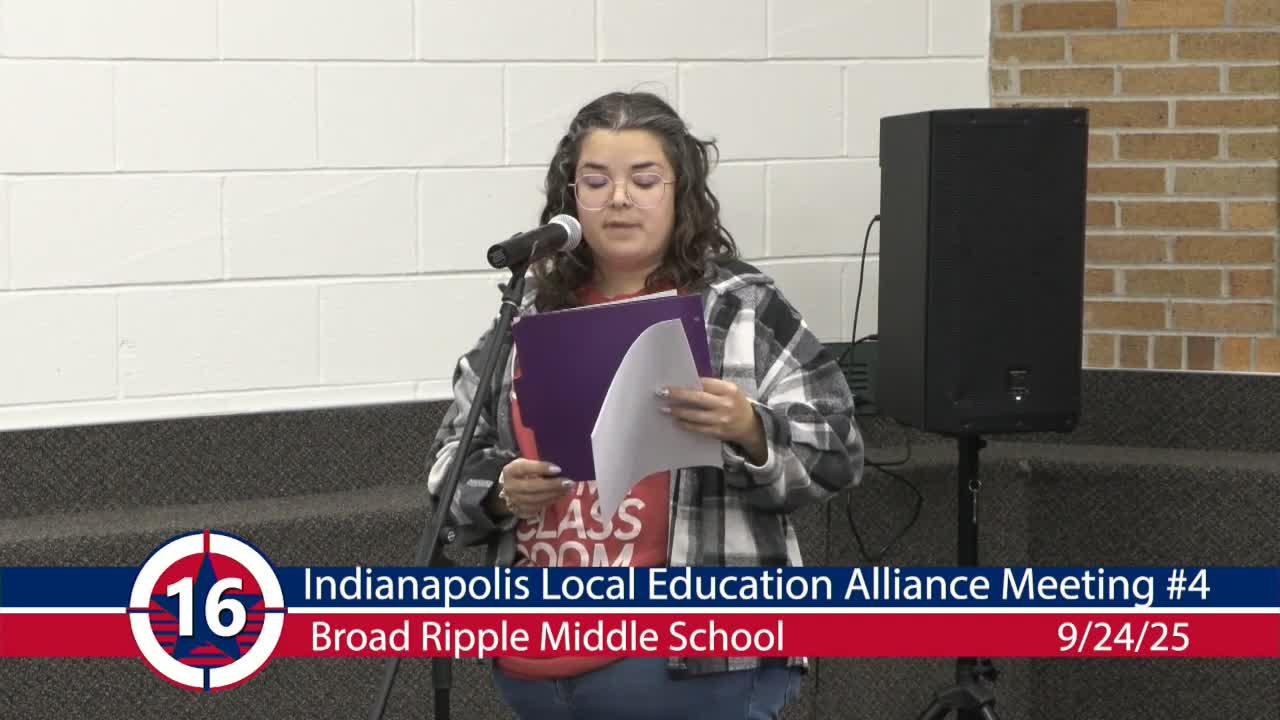 Community Voices Demand Equitable Transportation for Indianapolis Students at Public Forum