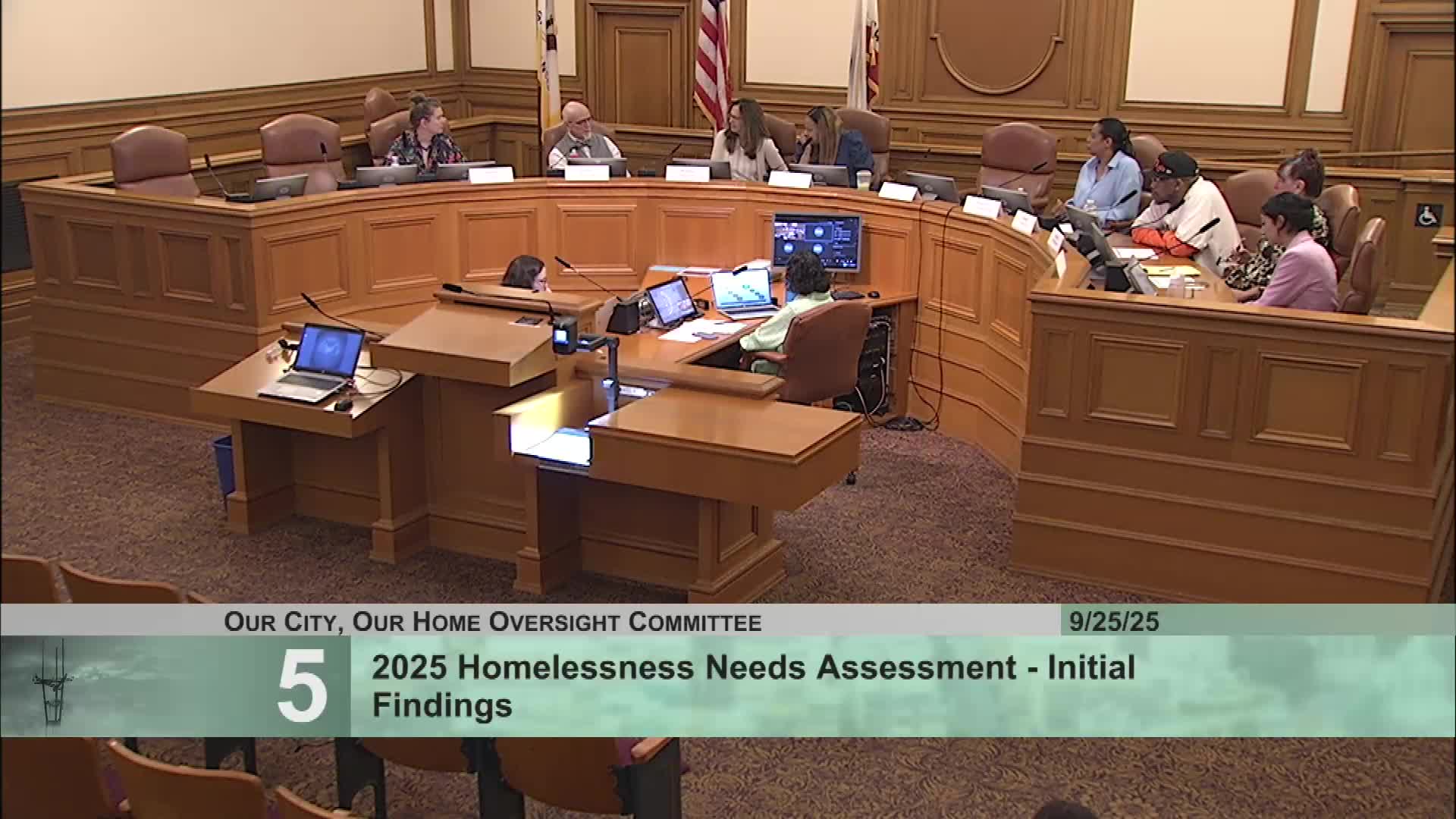 San Francisco Committee Discusses Future Data Needs for Homelessness and Service Improvements