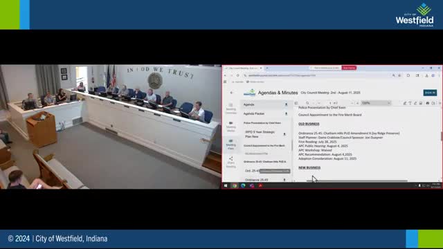 Council approves Chatham Hills PUD amendment to add 11.5 acres for three estate lots