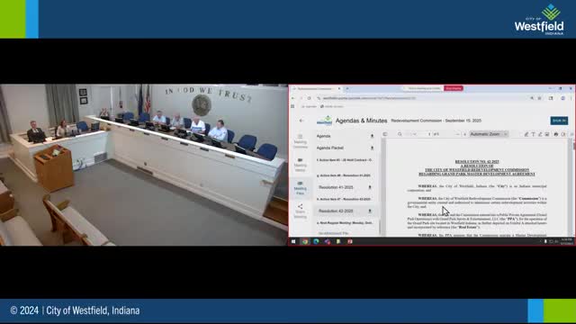 RDC approves master development agreement with Keystone; committee recommends Keystone as preferred BOT partner, approves JS Held contract extensions
