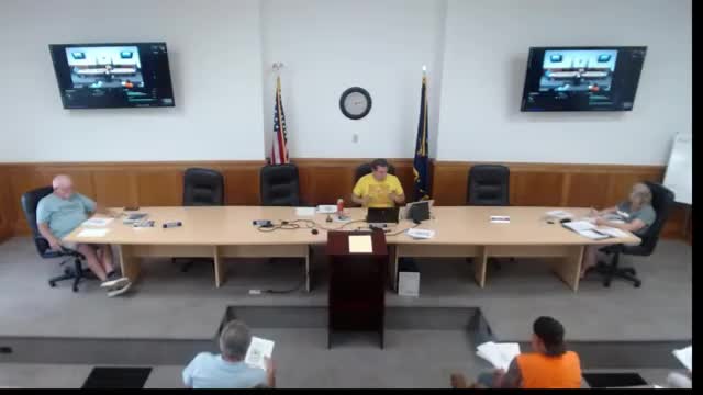 Commission discusses repeating plastic‑bag collection program after town earned 48‑inch bench