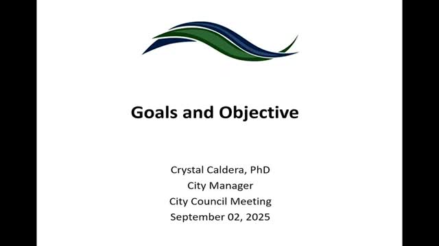 Leon Valley council reviews revised city goals; manager to bring a resolution after edits