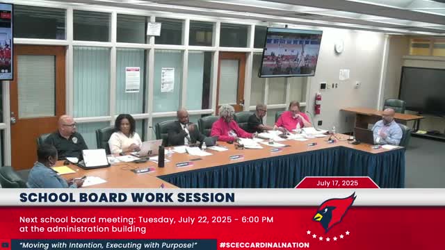 Board examines personnel report; trustees raise questions on transfers, ECA listings and in‑school solutions