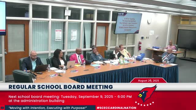 Board hears presentation on ESS substitute-staffing proposal; formal vote slated for Sept. 9