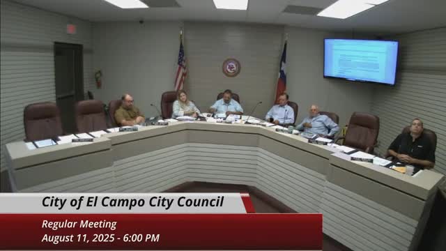 El Campo awards five-year audit contract to Singleton Clark and Co.; staff cited recent audit deadline changes