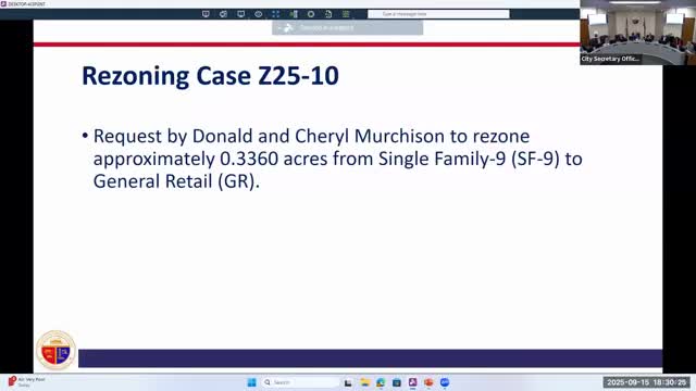 Tomball council approves neighborhood-retail rezoning for South Cherry Street spice shop on first reading
