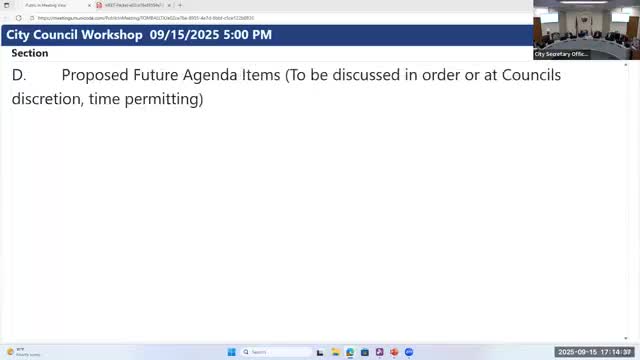 Council hears plan for $1.35 million CDBG drainage project on Lizzie Lane; design underway, construction planned next fiscal year