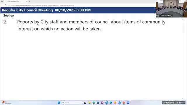 Tomball council adopts FY2025–26 budget and approves 0.34094 tax rate