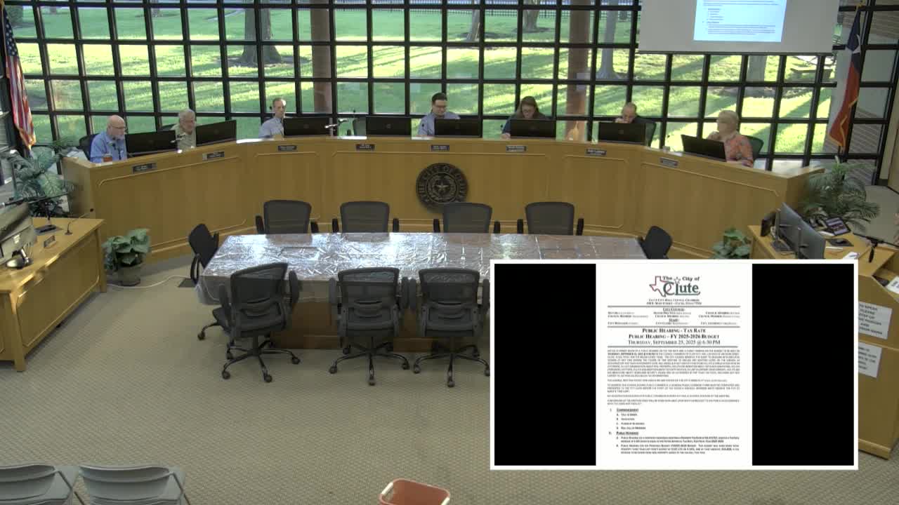 City Council of Klug Approves 1.6% Property Tax Increase for 2025 Budget
