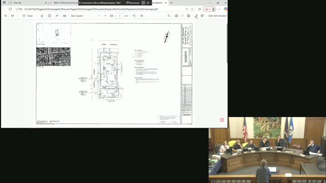 Planning Board Approves Special Use Permit for Carriage House Conversion in UR1 Zone