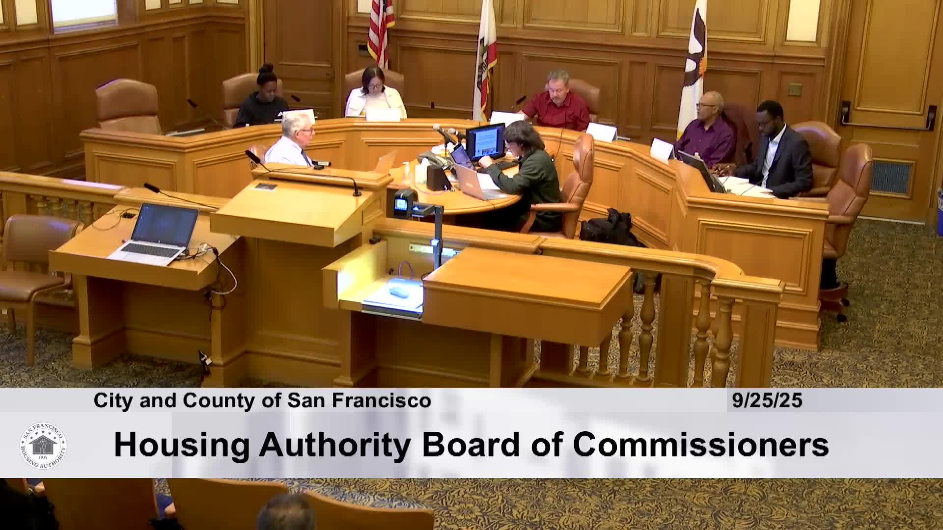 San Francisco Housing Authority Acknowledges Ramaytush Ohlone Heritage During Final Meeting of Vice President Lindo