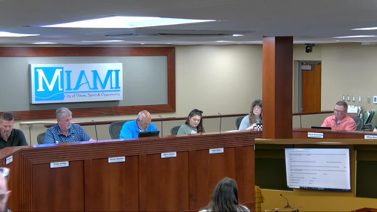 Council appoints Mark McDowell to Miami Senior Center advisory board and board of directors