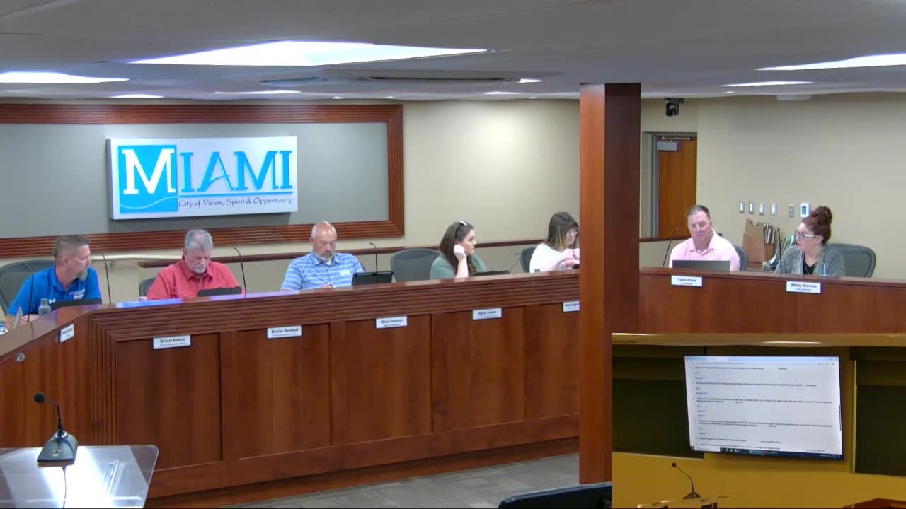 Council approves transfer of 27 D Northeast to Miami Special Utility Authority for potential barter with local business