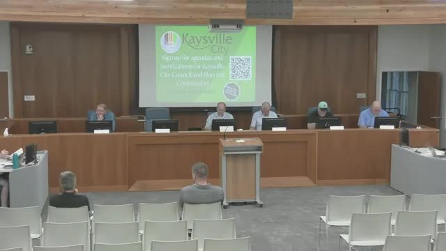 Kaysville Planning Commission Approves Conditional Use Permit for Home-Based Firearms Business