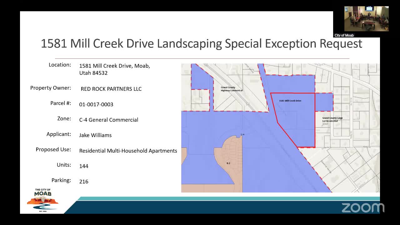 Moab Planning Commission Conditionally Approves 144-Unit Affordable Housing Project