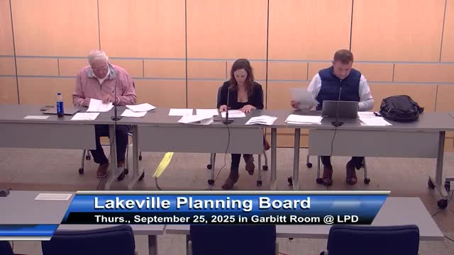 Planning Board Recommends Residential Special Permit for 31–33 Reservoir, No Comment on 55 Long Point Road Garage/ADU Request