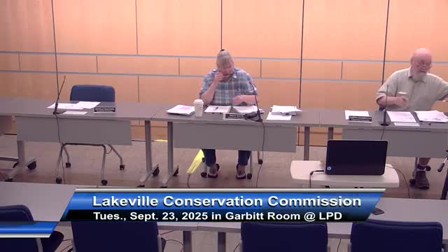 Conservation commission confirms Keolis vegetation‑management maps, limits approval to five‑year plan