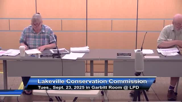 Commission issues ORAD confirming wetland flags and vernal pools at 15–17 Harding Street