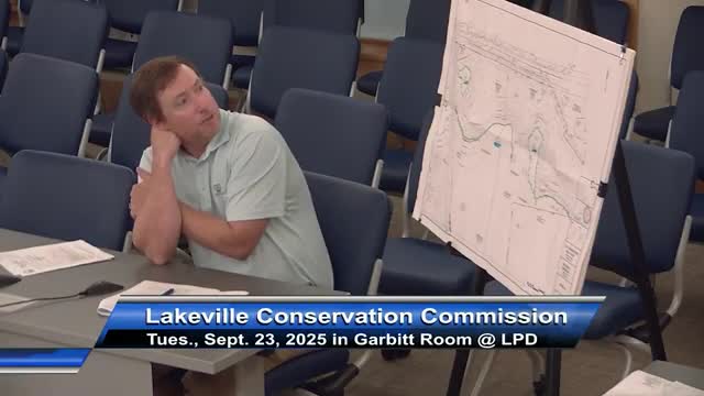Conservation Committee Reviews Wetland Boundaries in Cranberry Bog Site Near Route 44