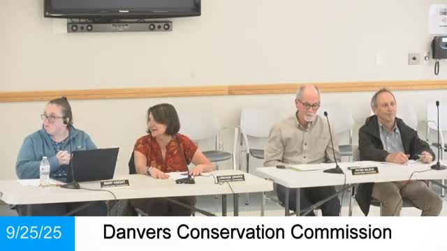 Danvers Conservation Commission issues enforcement order and discusses compliance requests