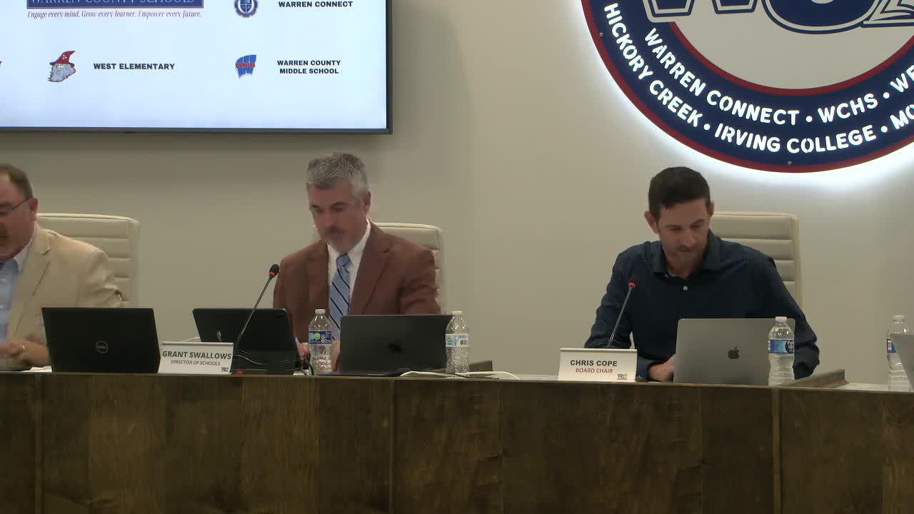 Board elects Chris Cope chairman after contested vote; Jarvis Johnson receives one vote