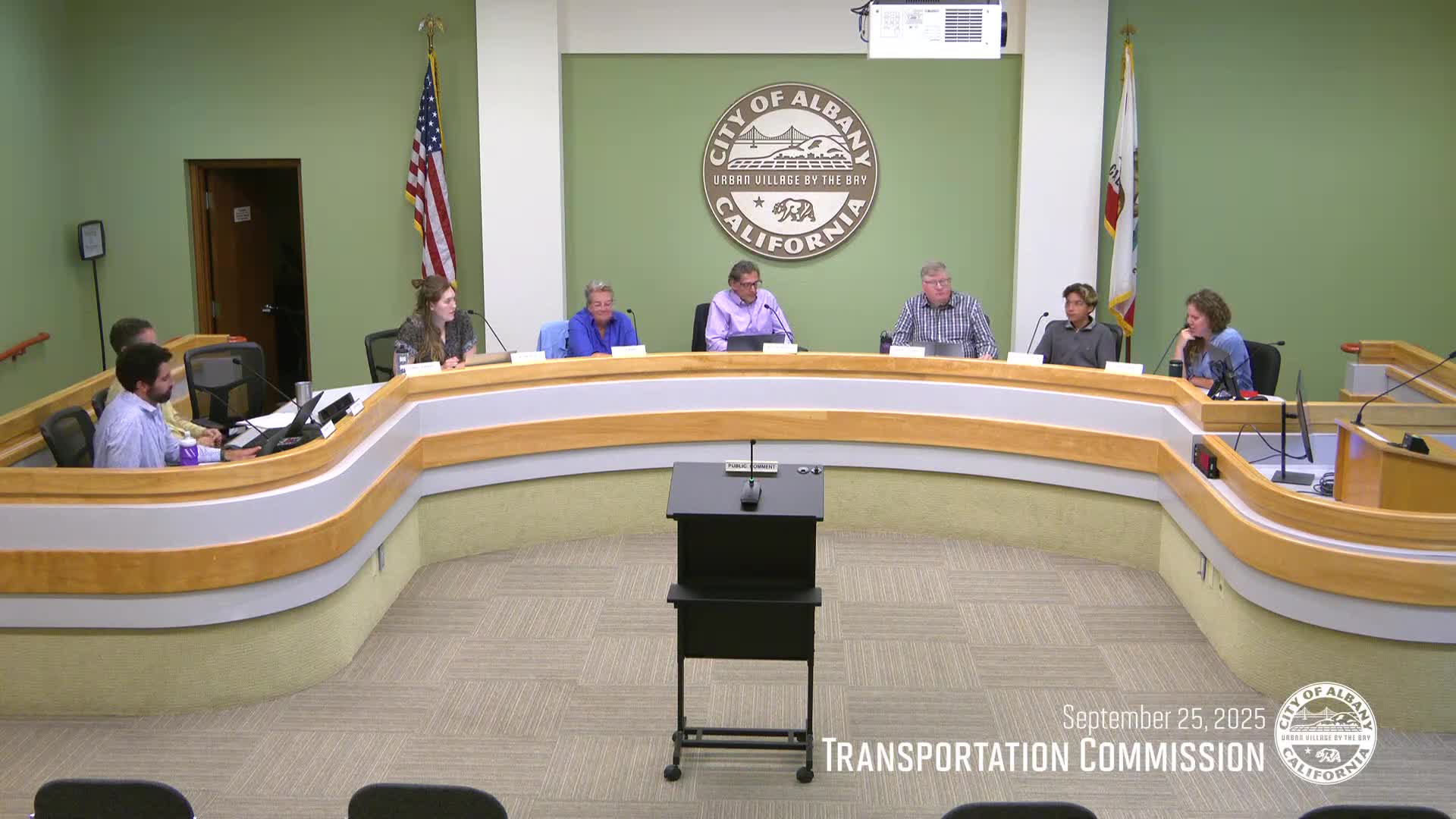 Albany Transportation Commission Honors Julian Baldwin for Dedicated Service