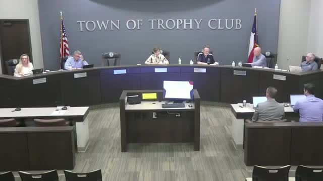 Trophy Club councilors workshop draft policy on naming and renaming town facilities