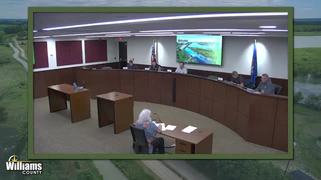 Williams County commissioners adopt 2026 final budget after public hearing with no speakers