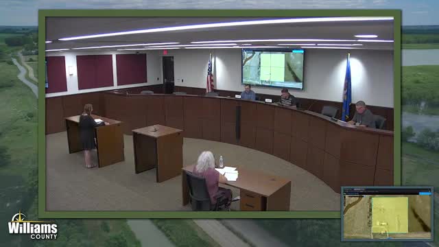 Commissioners approve two-lot minor subdivision and zoning variance tied to oil well