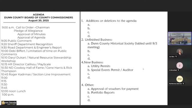 Dunn County approves multiple road-payments, hears updates on easements and wetland impacts