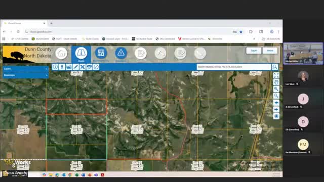 Landowners press county over blocked section-line access; county urges legal clarification