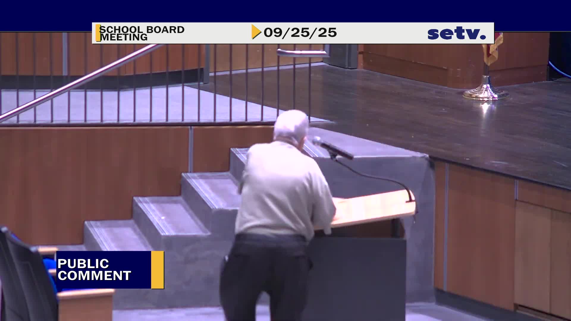 Resident urges wider access to John Henry Faulk’s 'Fear on Trial' during public comment