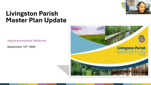 Livingston Parish Conducts Poll to Enhance Community Engagement in Master Plan Meetings