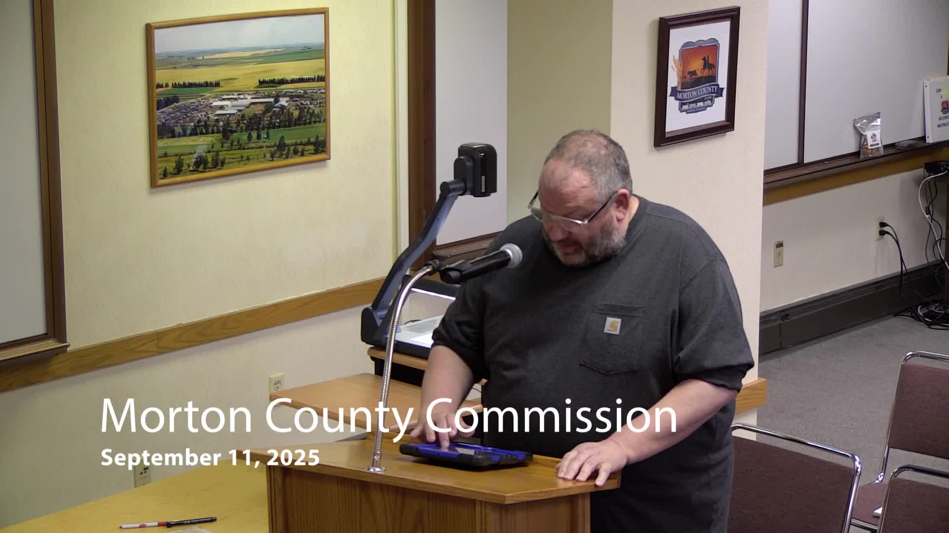 Morton County approves monthly bills, payroll and several tax abatements