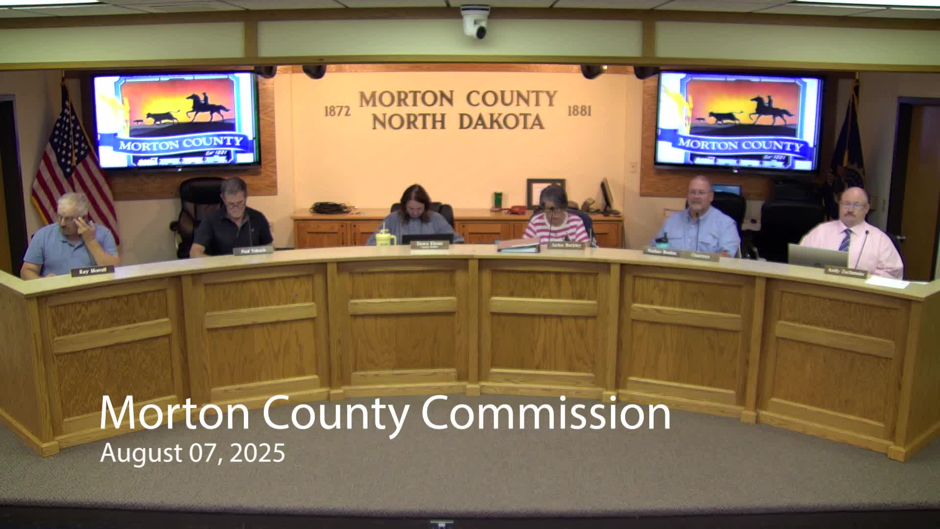 Commission authorizes gravel pit lease near Fort Rice for 2026–27 crushing season