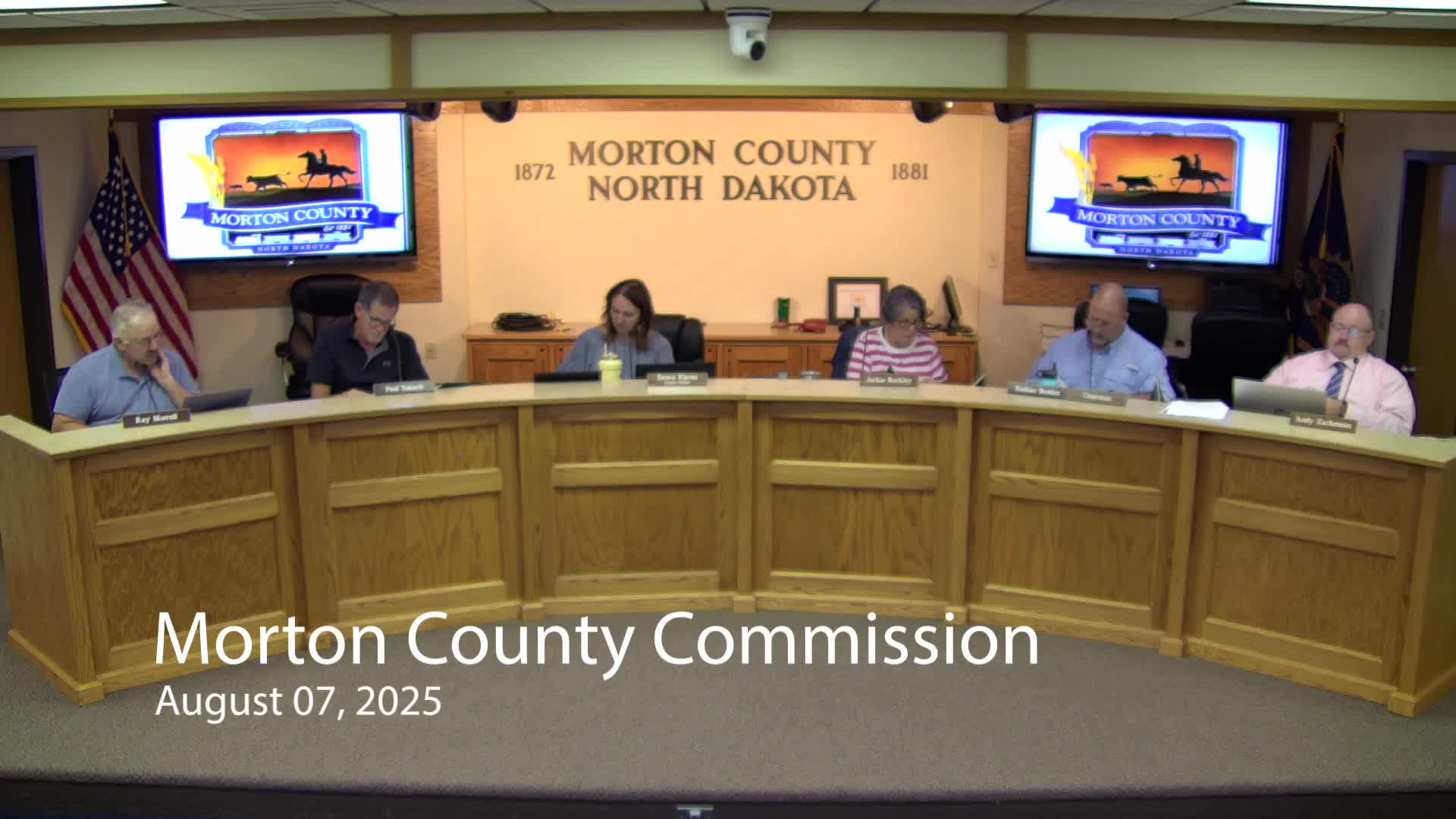 Morton County approves $36.3 million preliminary budget; property tax levy falls after sales-tax shift