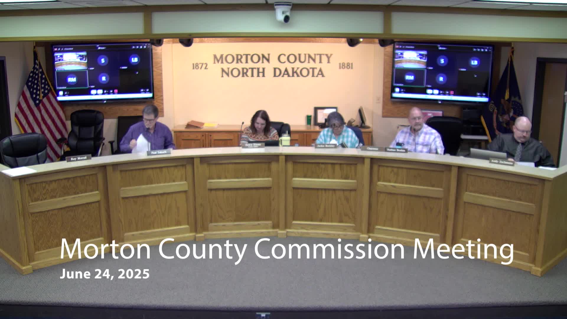 Commission authorizes highway department to lease Calvert gravel pit for 2025 crushing