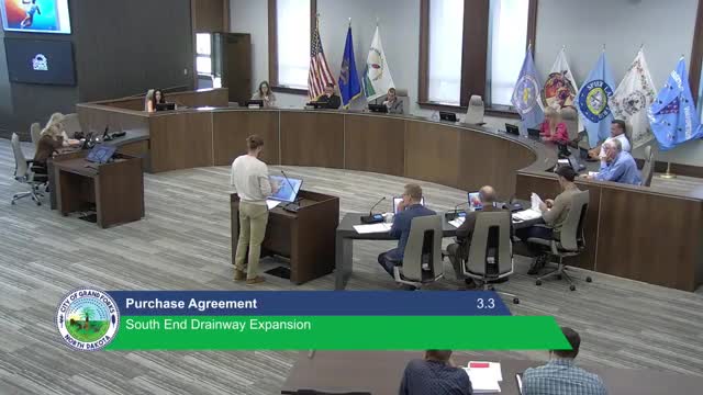 City approves purchase agreements to widen South End Drainway, budget amendment likely