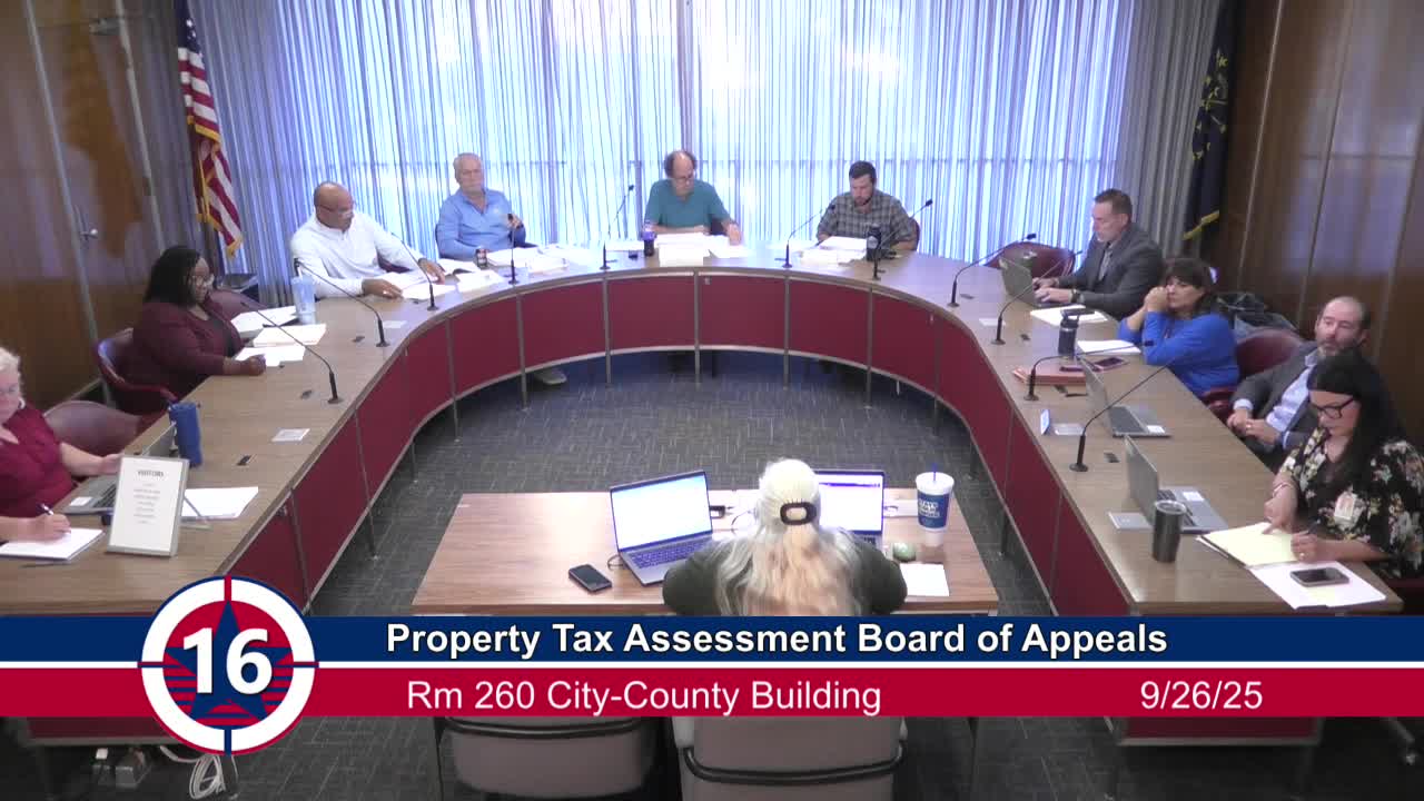 Board tables several residential appeals and updates downtown parking valuations reduced during COVID