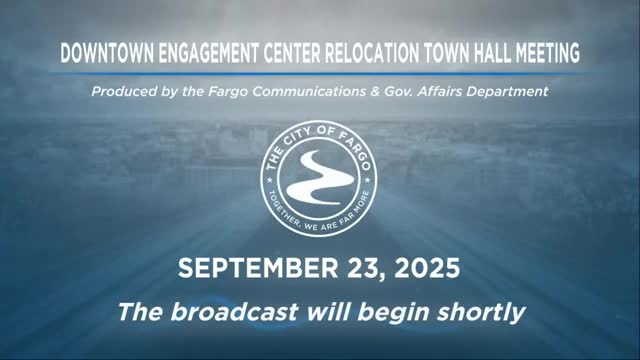 Fargo City Commission Discusses Relocation of Engagement Center at Public Meeting