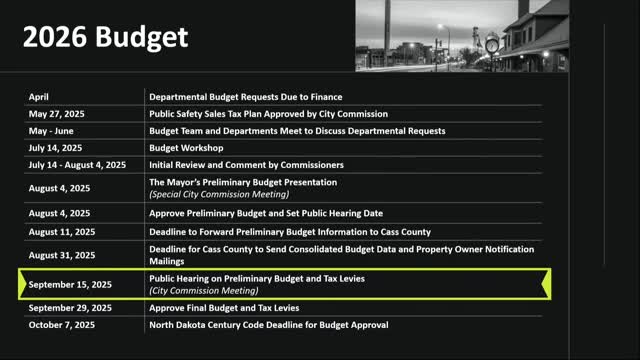 Fargo residents press commission over 2026 budget cuts to transit, public safety and social services