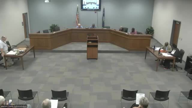 County holds first reading of ordinance authorizing special‑revenue credits for "Project Marlin"