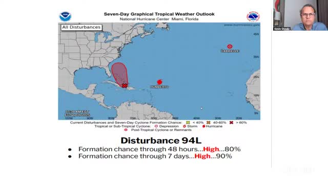 Charleston officials urge residents to prepare as tropical disturbance 94L could become Imelda