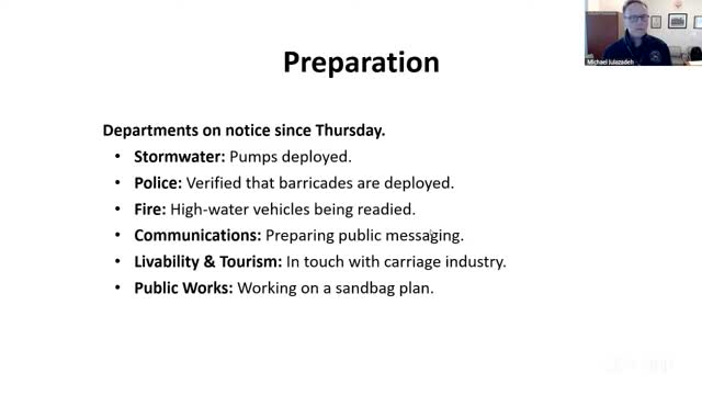 Charleston Prepares for Potential Storm Impact with Emergency Response Measures
