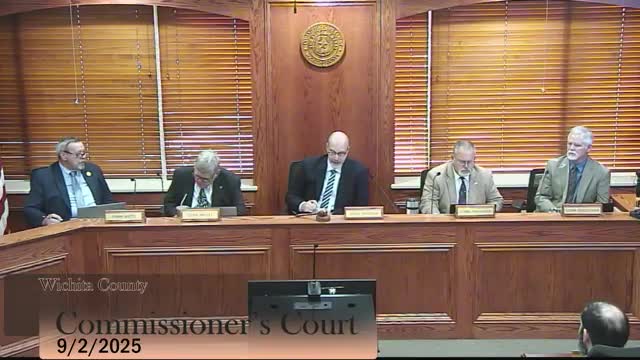 Commissioners keep Wichita County TCDRS elected contribution at 14% for 2026