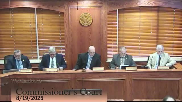 Wichita County Sheriff David Duke announces retirement; commissioners outline appointment timeline