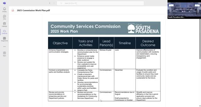 Library Park site plan and parks master-plan survey advance; consultants will refine options