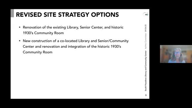 City Plans 40K Square Foot Library and Senior Center Facility with Renovations