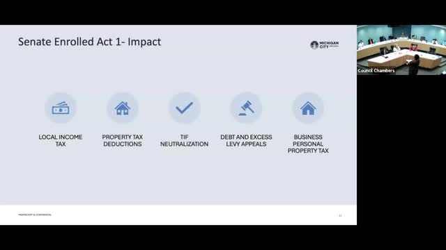 Michigan City council adopts vehicle excise surtax and wheel tax to bolster road funding