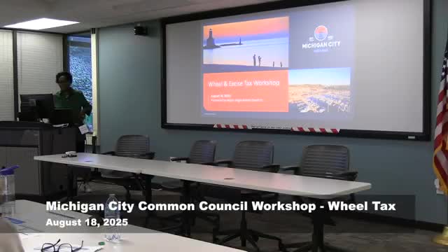 Michigan City mayor outlines wheel, excise tax plan to shore up road funding as state law changes take effect